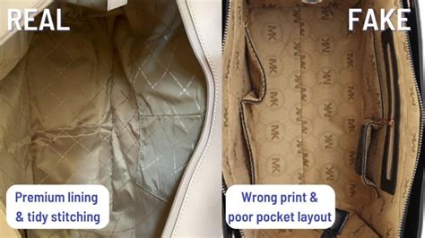 how to know if the michael kors bag is original|real michael kors bag inside.